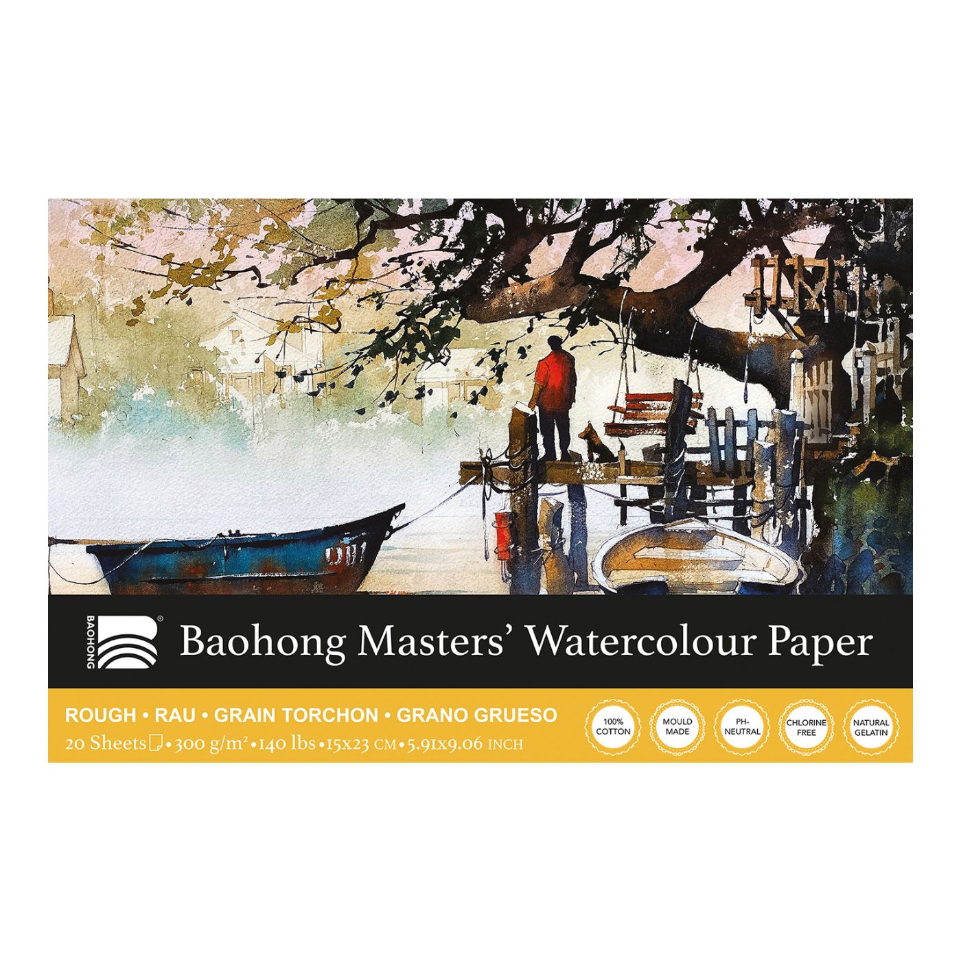 Baohong Masters' Aquarellblock