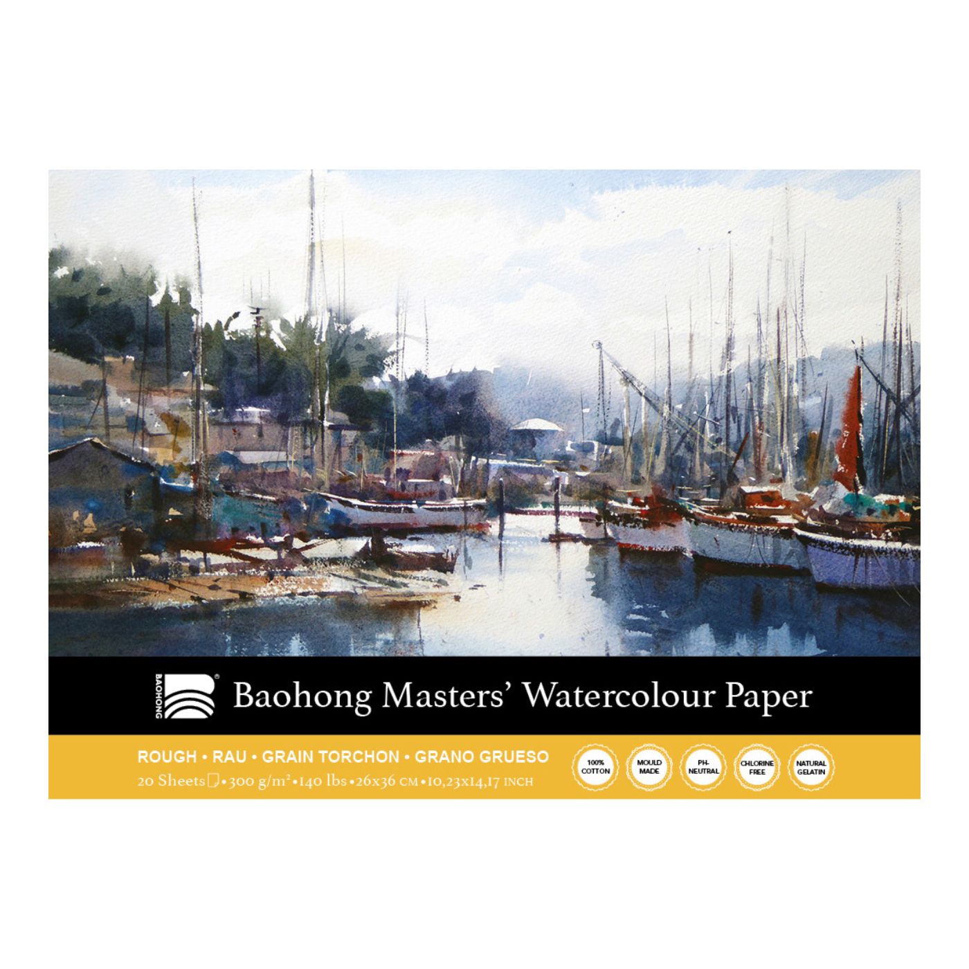 Baohong Masters' Aquarellblock