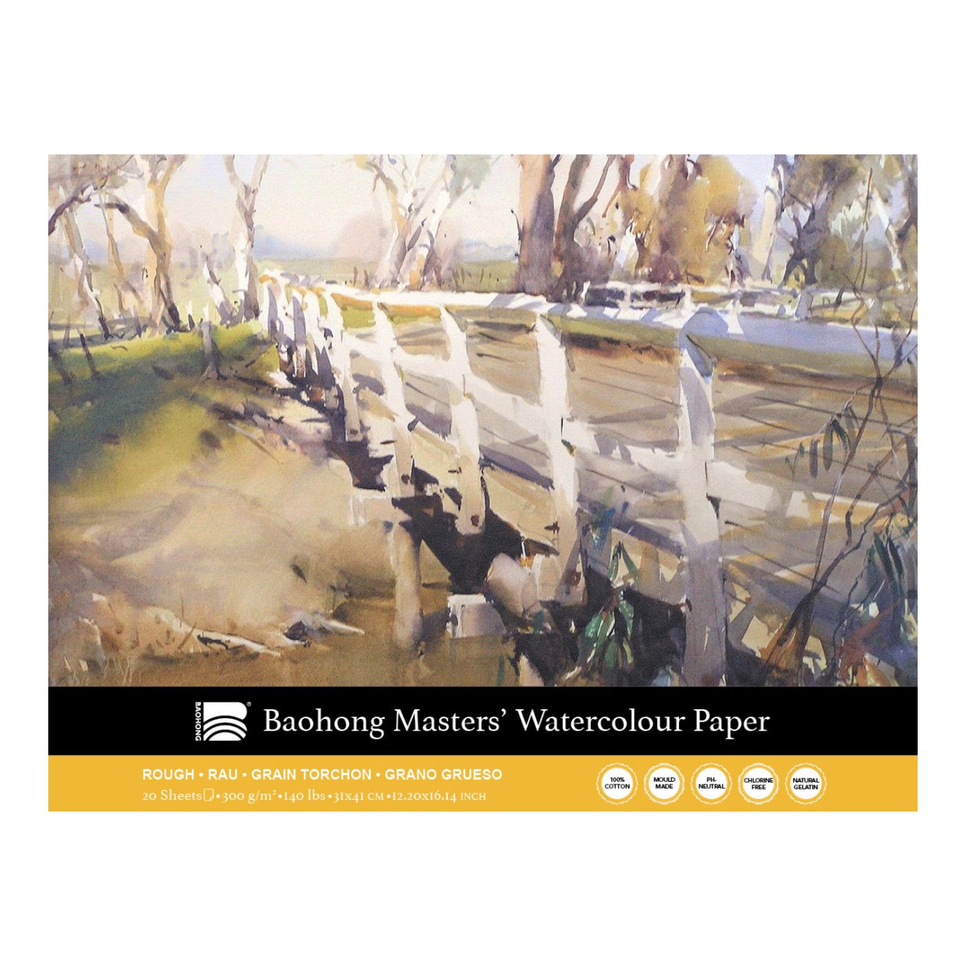 Baohong Masters' Aquarellblock