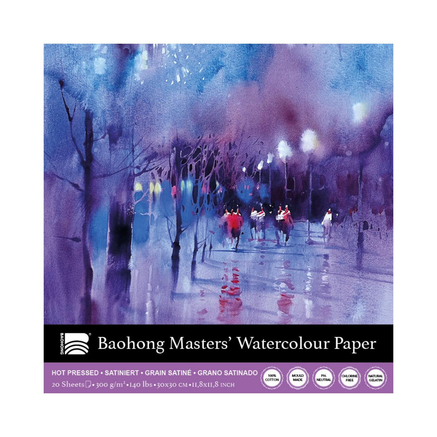 Baohong Masters' Aquarellblock