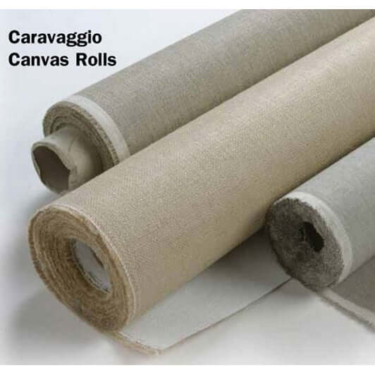 Caravaggio Lærredsrulle Caravaggio lærredsrulle 501 75% Bomuld 25% Polyester - Hel rulle