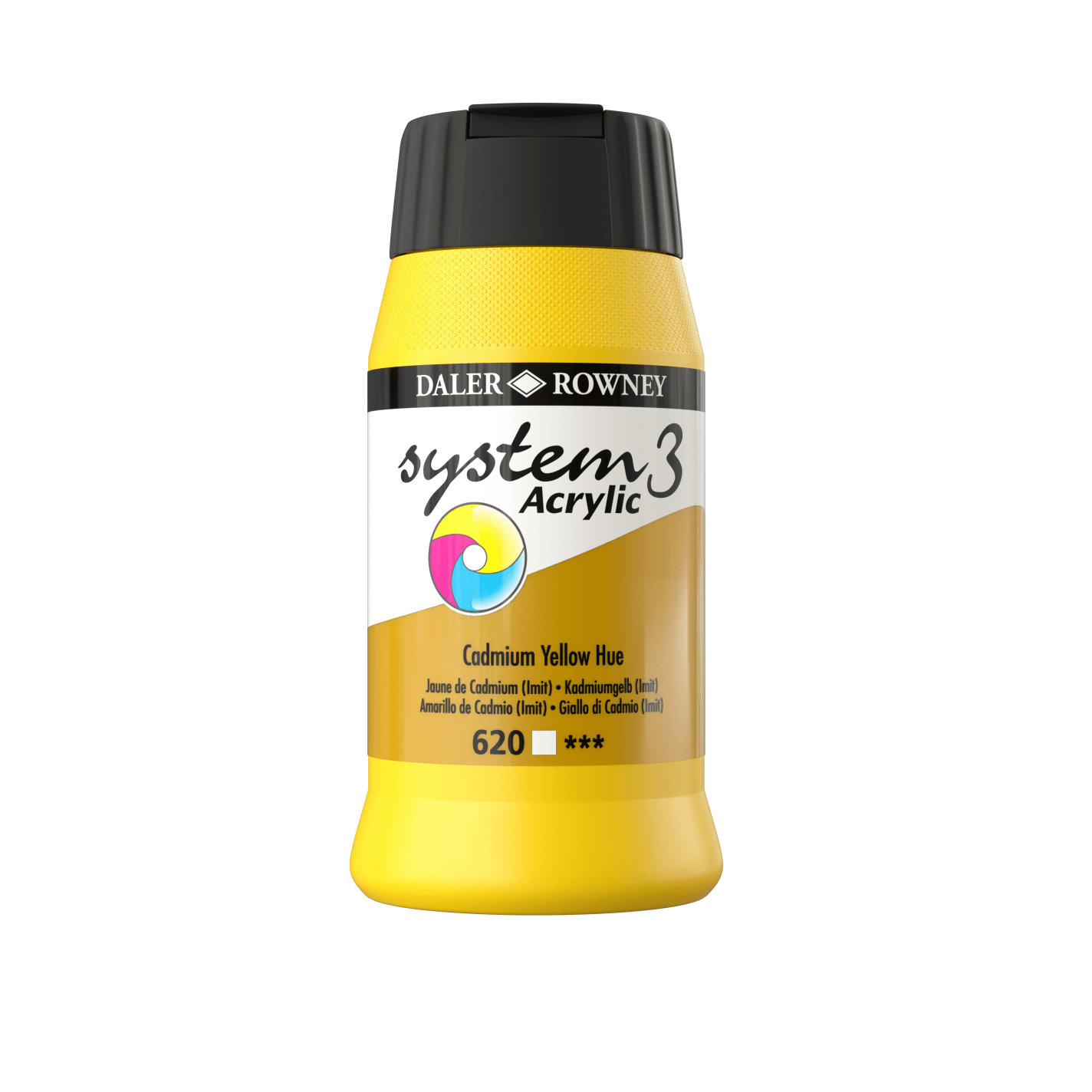 Daler Rowney Akrylmaling 500ml Cadmium Yellow Hue