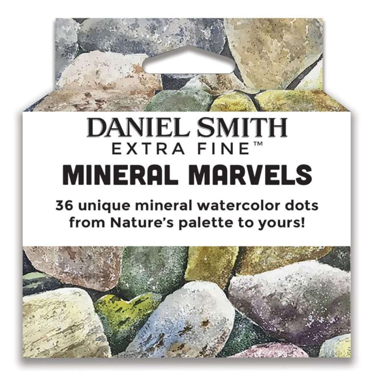 Daniel Smith Akvarelmaling Mineral Marvels Daniel Smith Dot Cards 36 stk