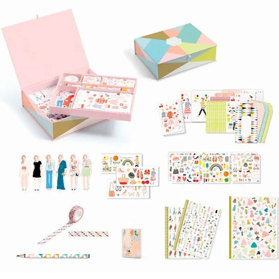 Djeco Aktivitetssæt Djeco Box Sæt - My Stationary Tinou