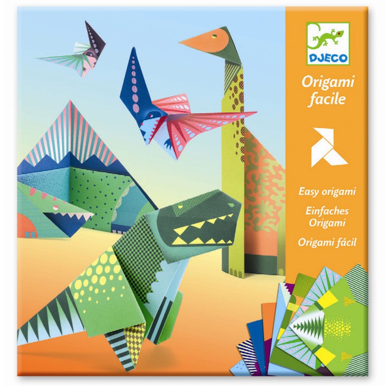 Djeco Aktivitetssæt Djeco Kreativ Origami Dinoer