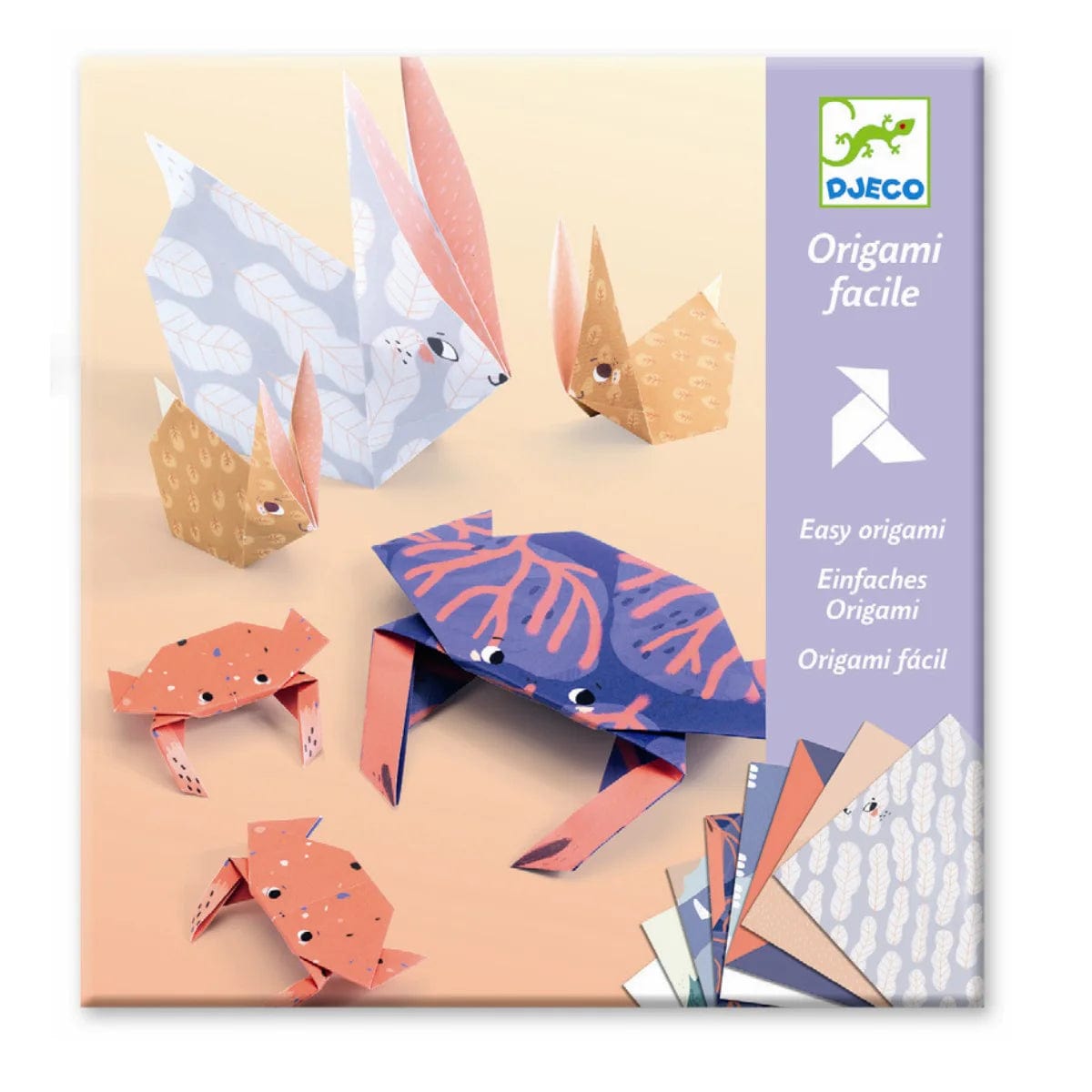 Djeco Aktivitetssæt Djeco Kreativ Origami Familier