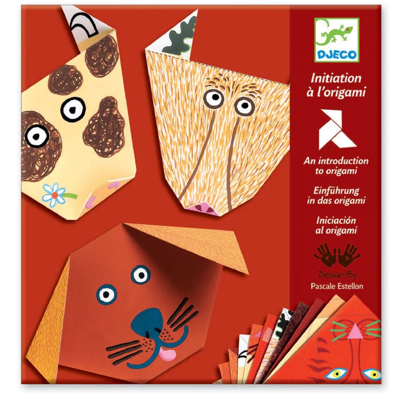 Djeco Aktivitetssæt Djeco Origami - dyrehoveder.