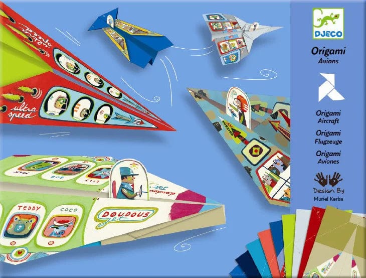 Djeco Aktivitetssæt Djeco Origami - Seje flyvemaskiner.