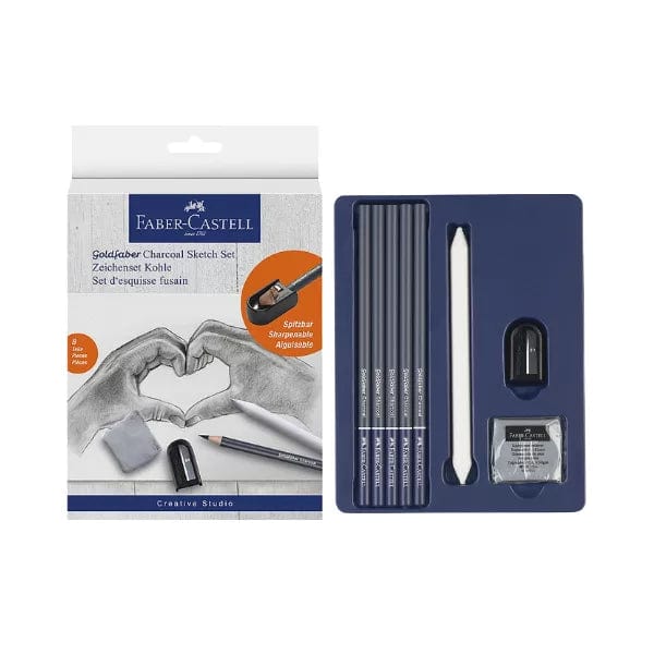 Faber-castell Goldfaber Charcoal Sketch Set
