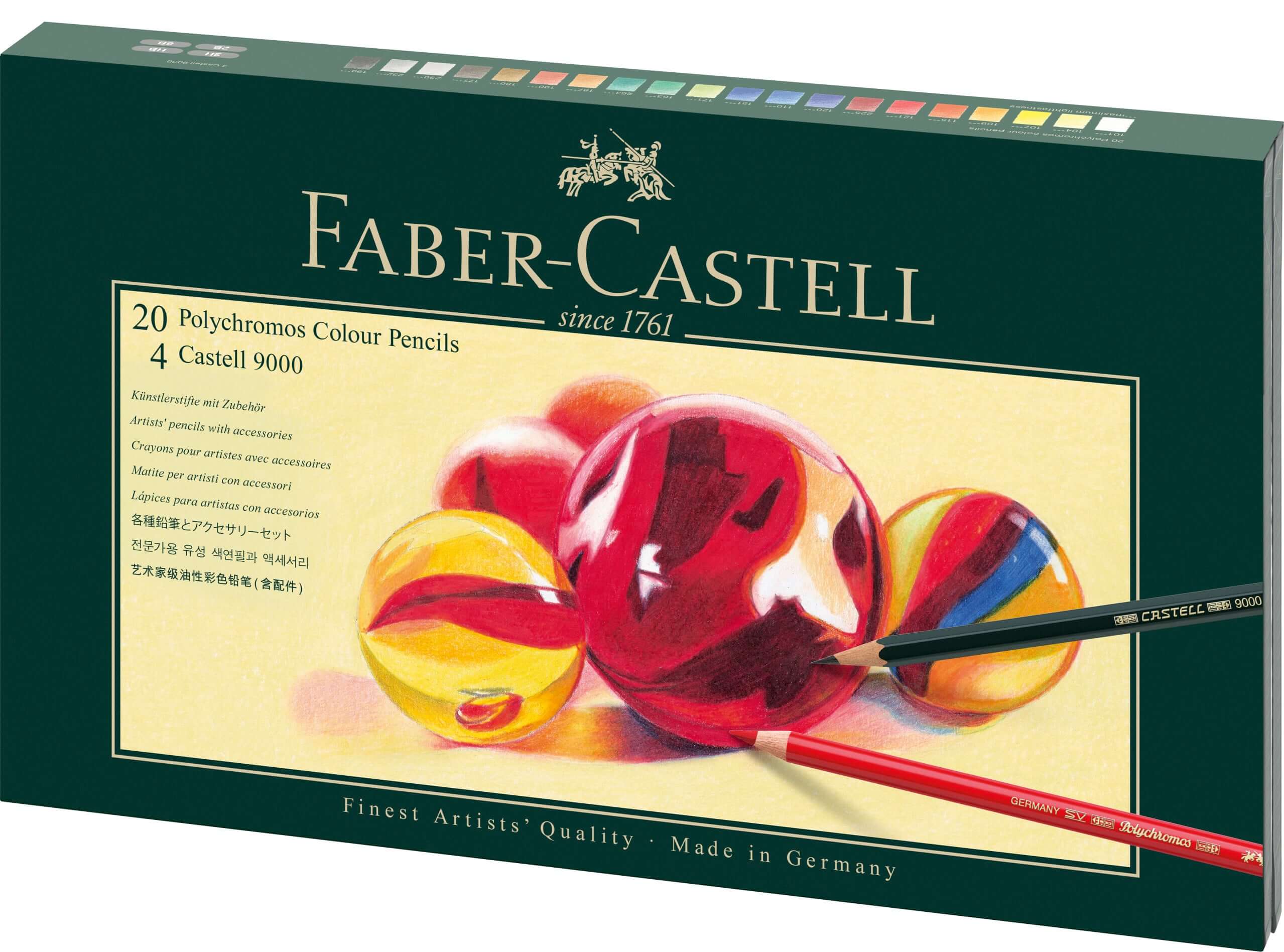 Faber-Castell Farveblyanter Faber-Castell Polychromos mixed media gavesæt - 26 ass.
