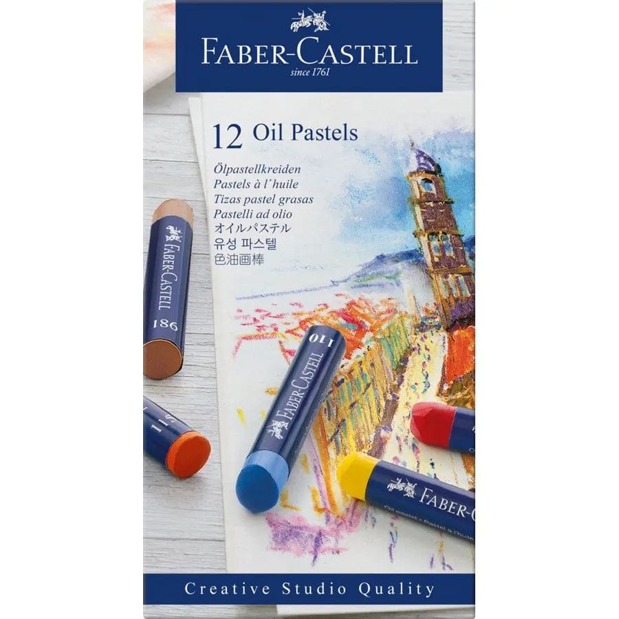 Faber-Castell Oil pastel Faber-Castell Olie pastel 12 stk