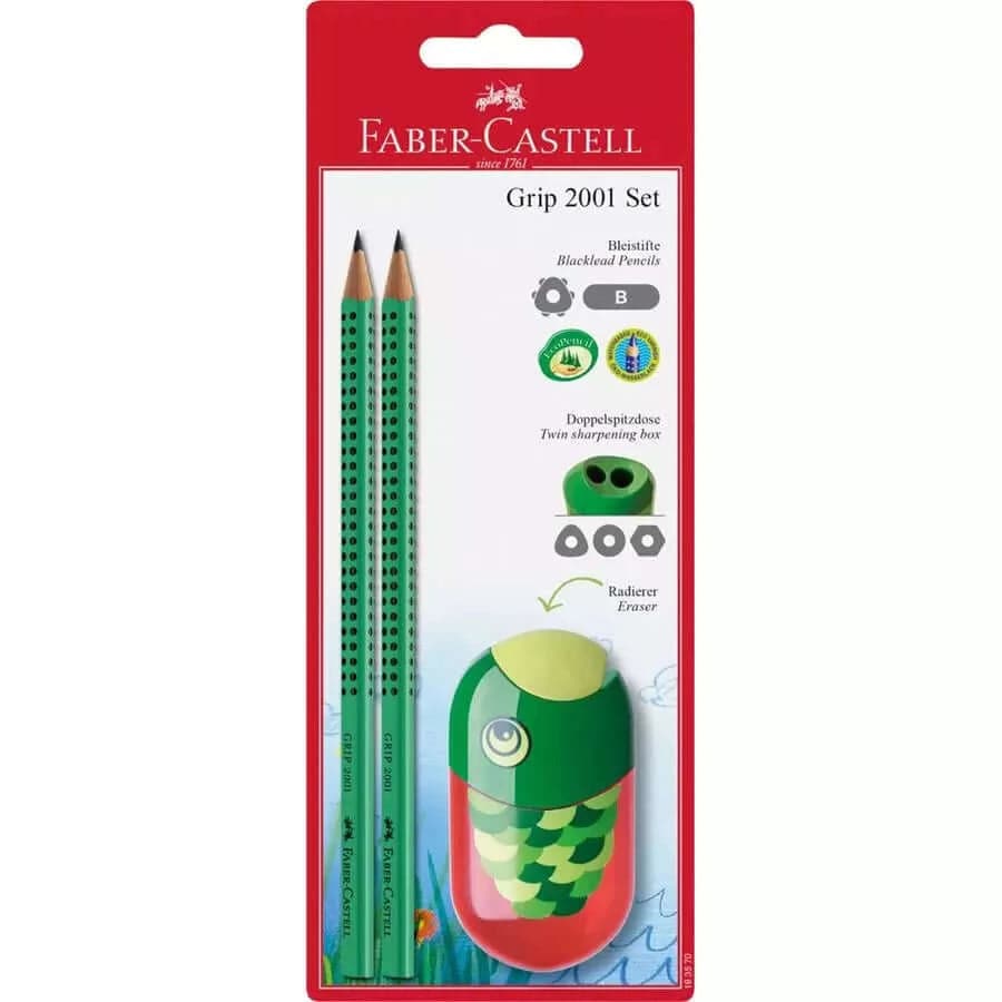 Faber-Castell Pencils Grøn Faber Castell Grip sæt (Flere Varianter)