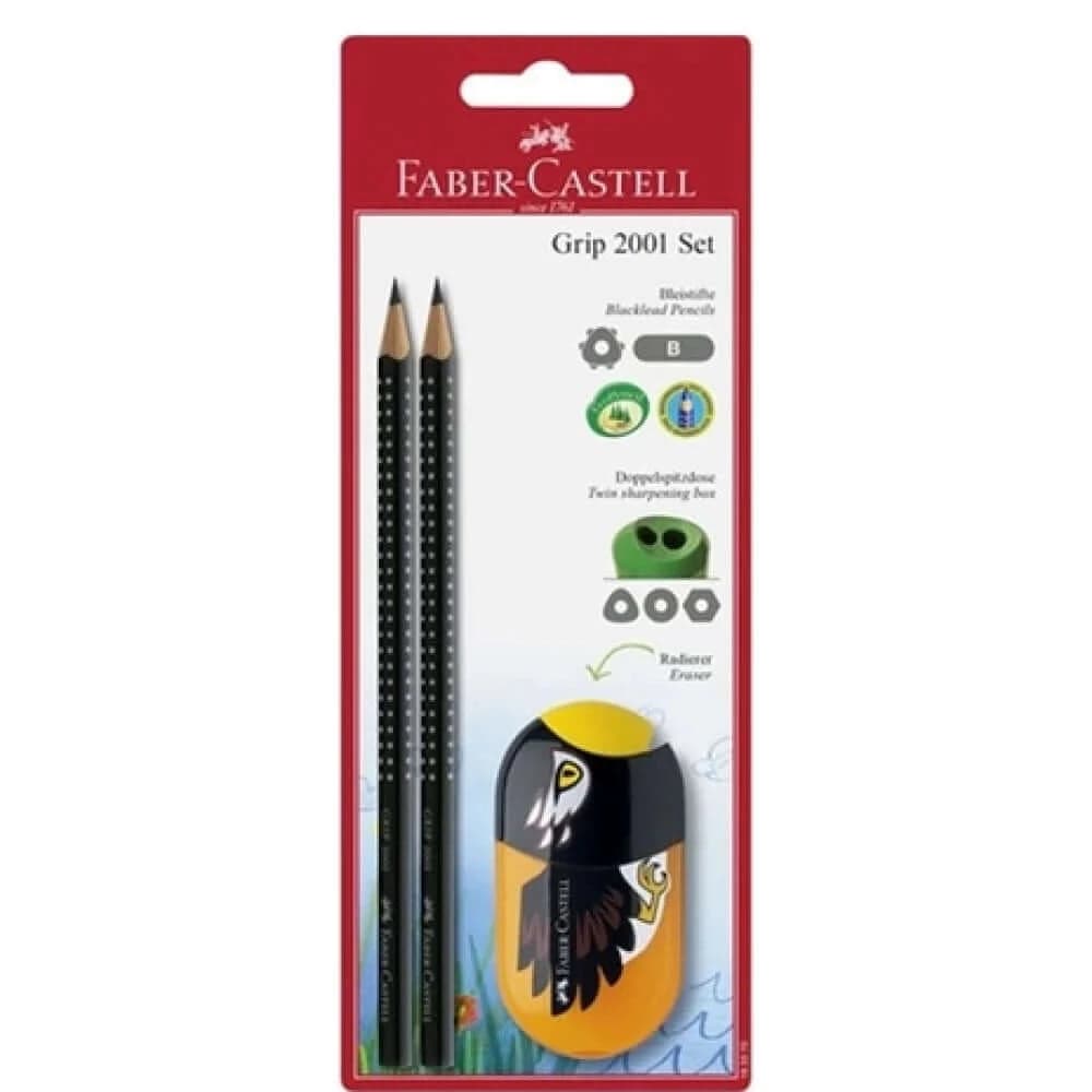 Faber-Castell Pencils Sort Faber Castell Grip sæt (Flere Varianter)