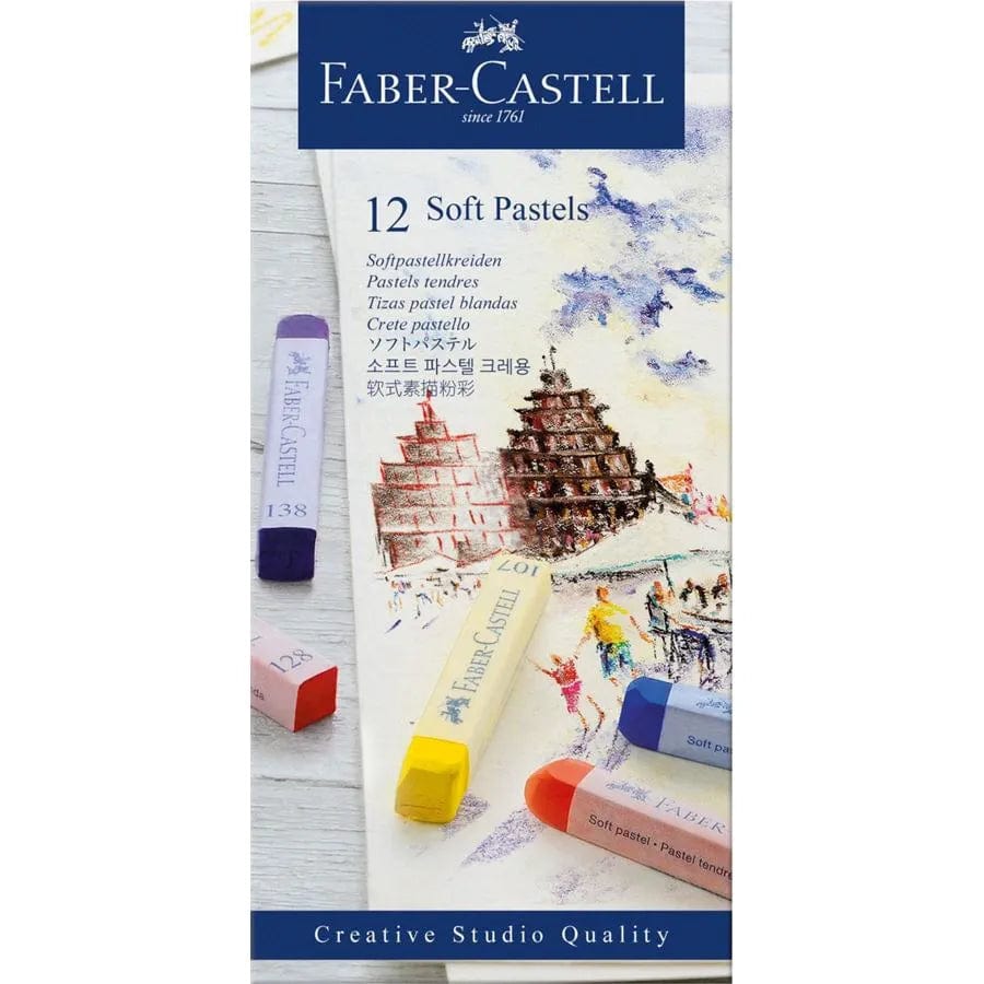 Faber-Castell Pitt pastel Faber-Castell Soft Pastel 12stk