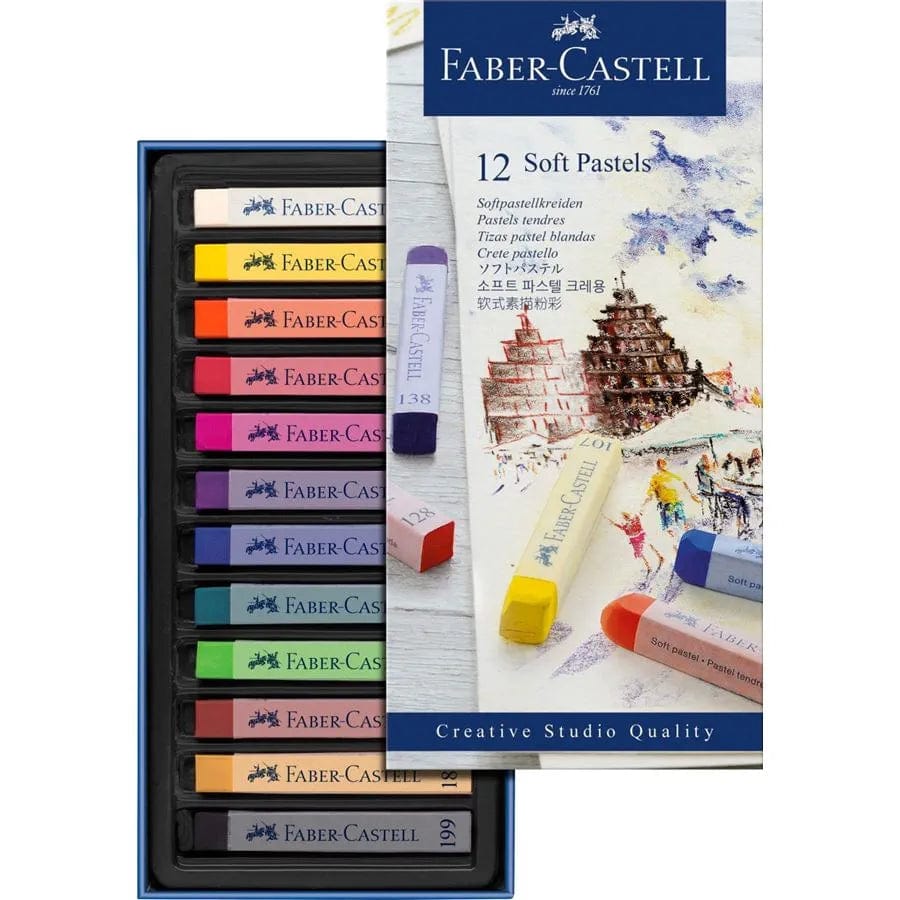 Faber-Castell Pitt pastel Faber-Castell Soft Pastel 12stk