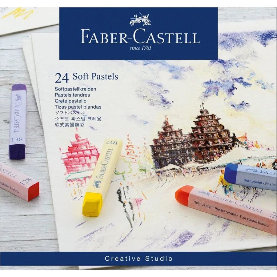 Faber-Castell Pitt pastel Faber-Castell Soft Pastel 24 stk