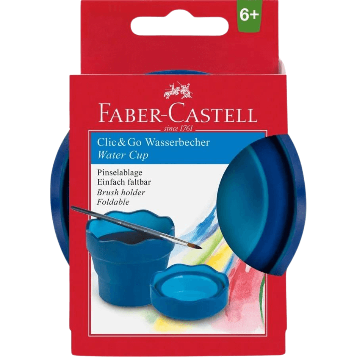 Stelling Faber-Castell Clic & Go cup - Blue