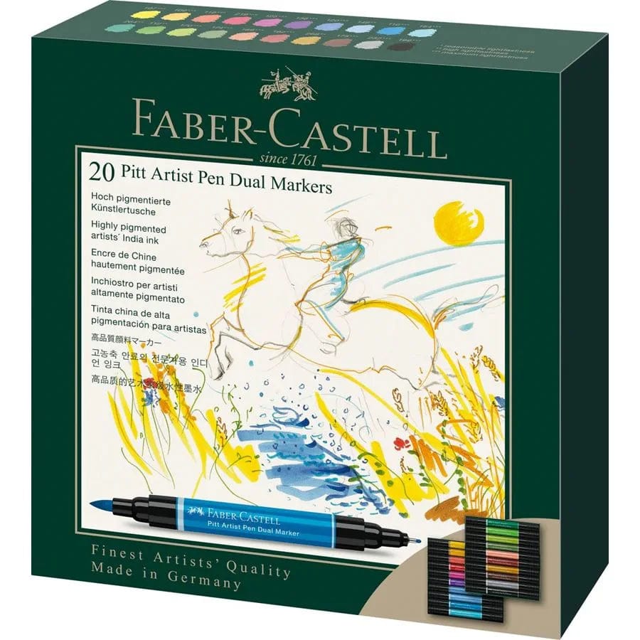 Faber-Castell Tuscher Faber-Castell Pitt Artist Pen Dual Markers