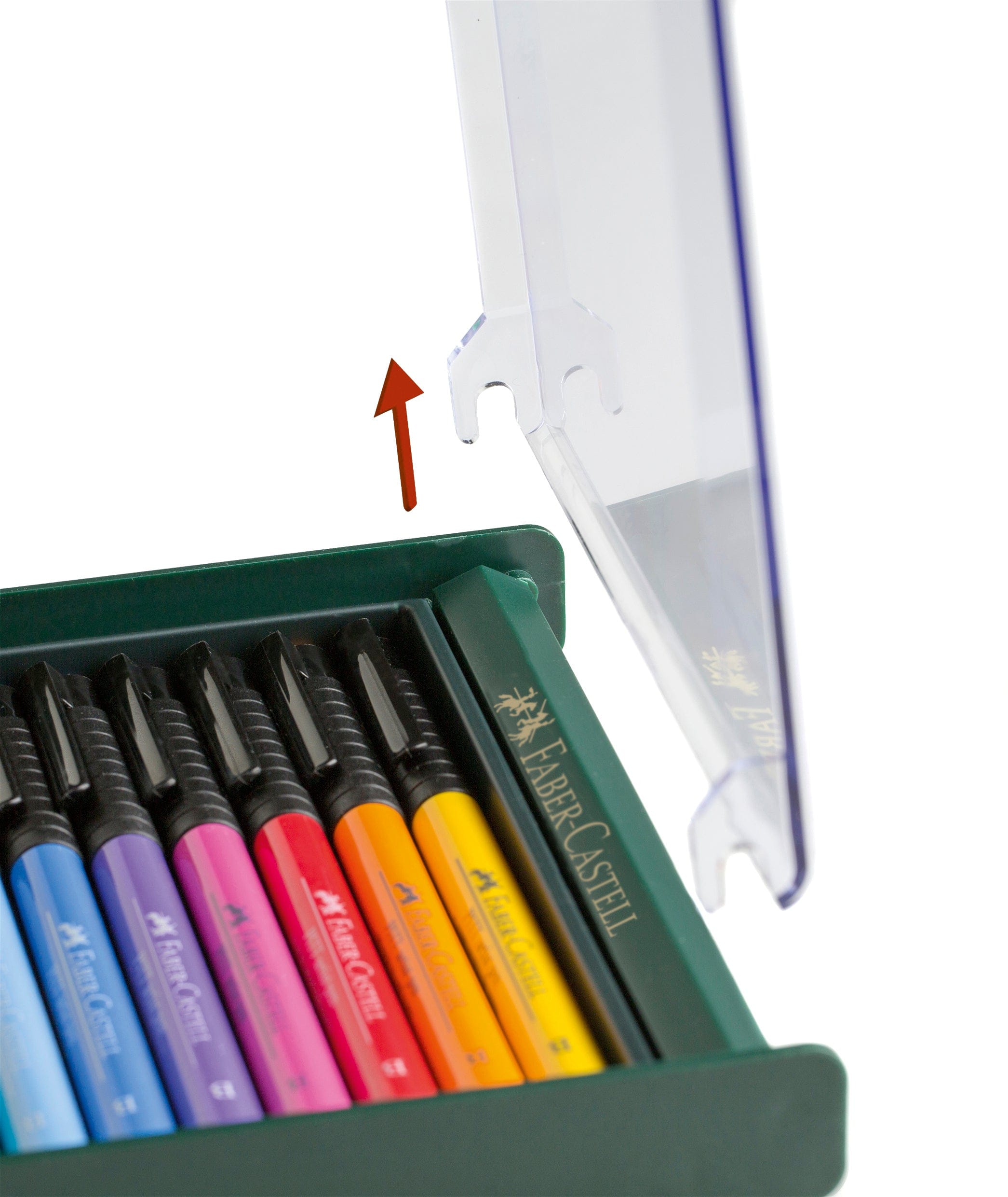 Faber-Castell Tuscher Pitt artist pen gavesæt grå toner - 12 ass.