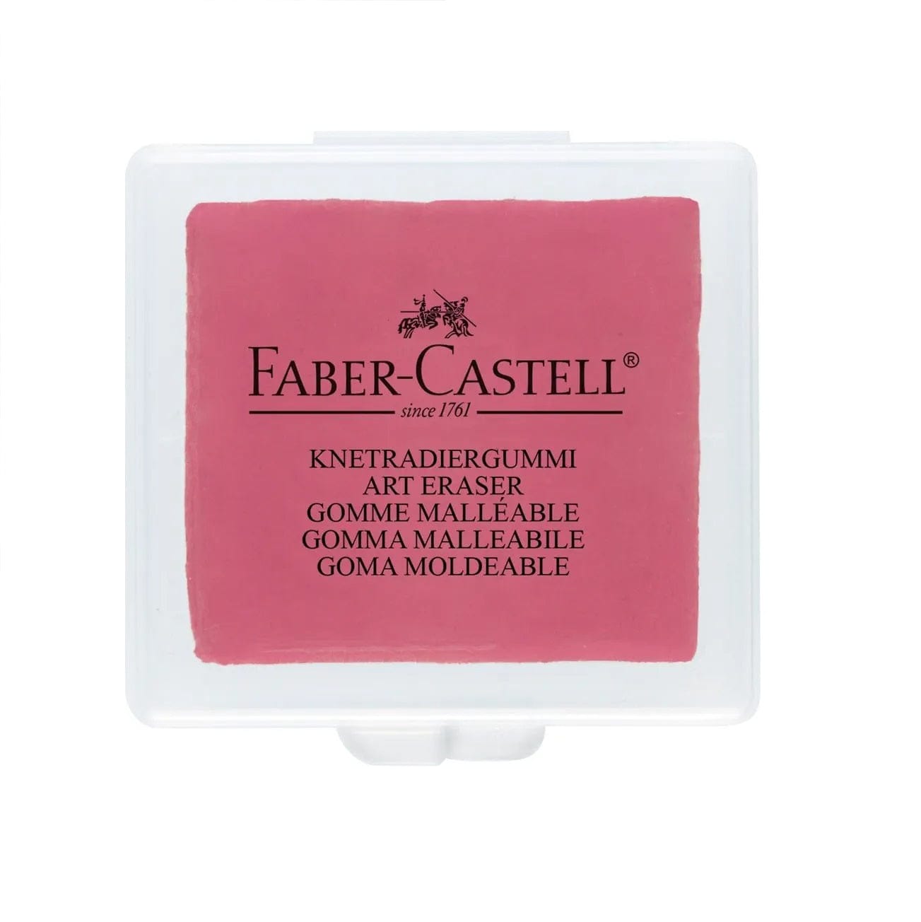 Faber-Castell Viskelæder Faber-Castell knetgummi - rød
