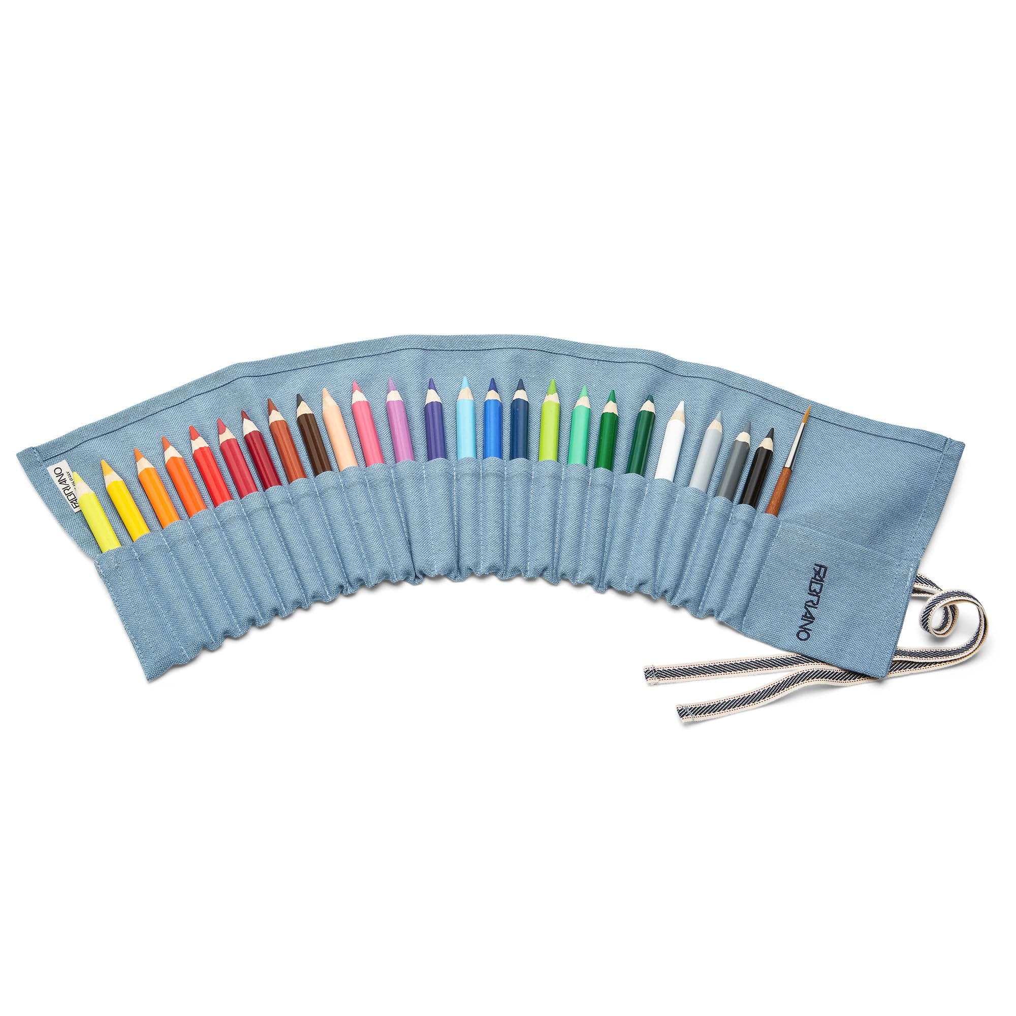 FABRIANO Trousse à Crayons De Couleur Avec 24 Crayons De Couleur Aquamarina Bleu 6779117