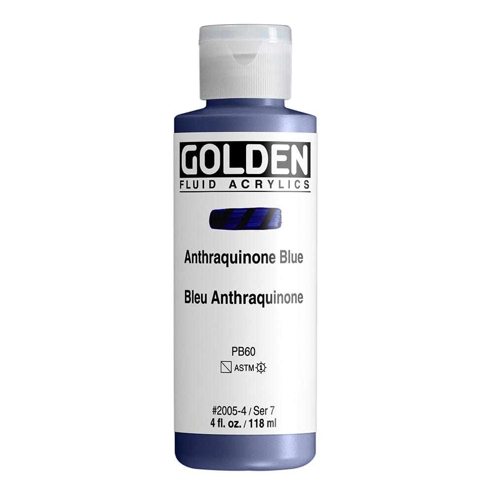 Golden Fluid 118ml Anthraquinone Blue