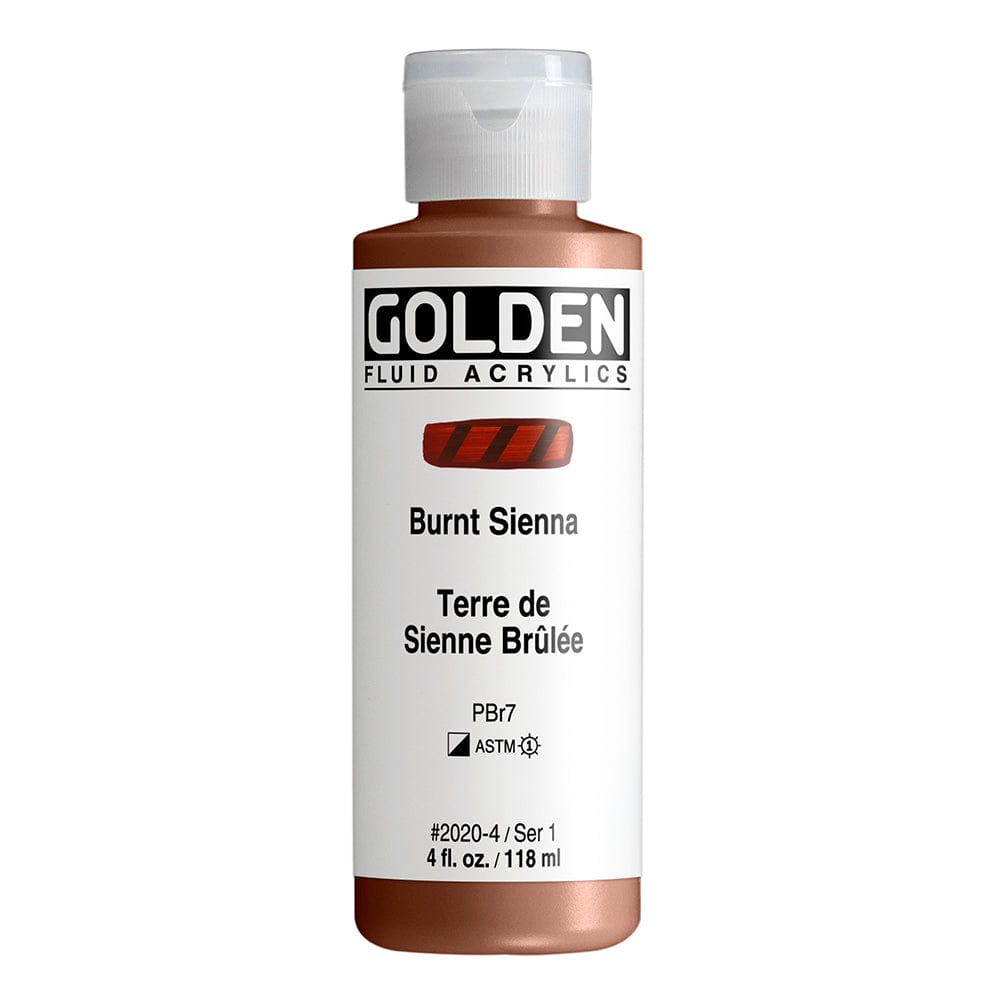 Golden Fluid 118ml Burnt Sienna