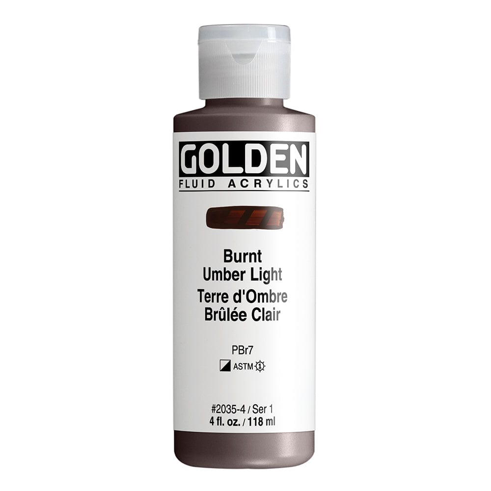 Golden Fluid 118ml Burnt Umber Light