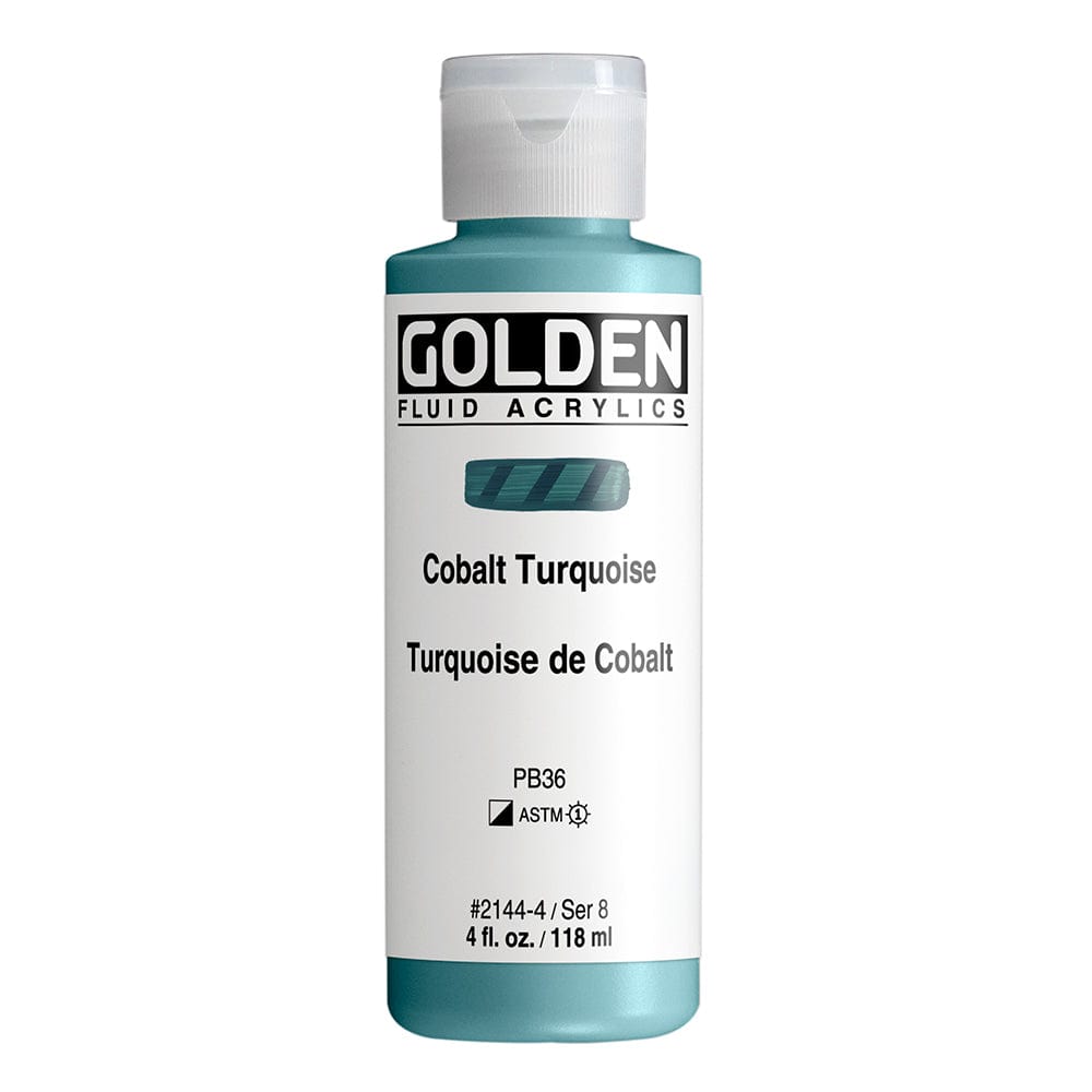 Golden Fluid 118ml Cobalt Turquoise