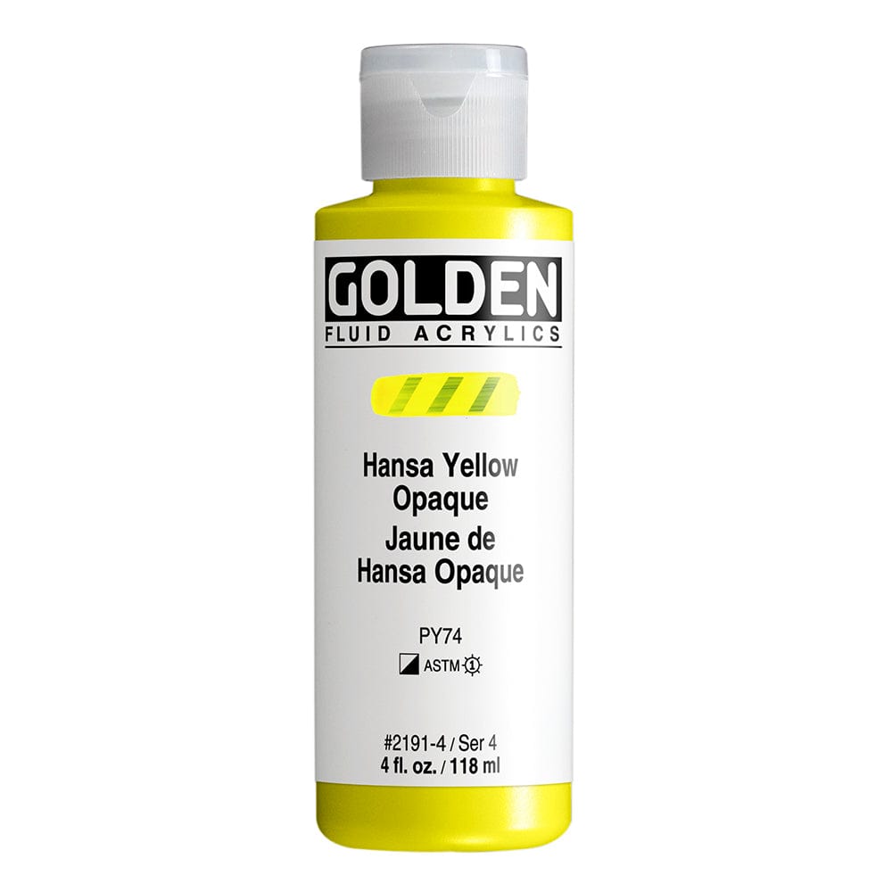Golden Fluid 118ml Hansa Yellow Opaque