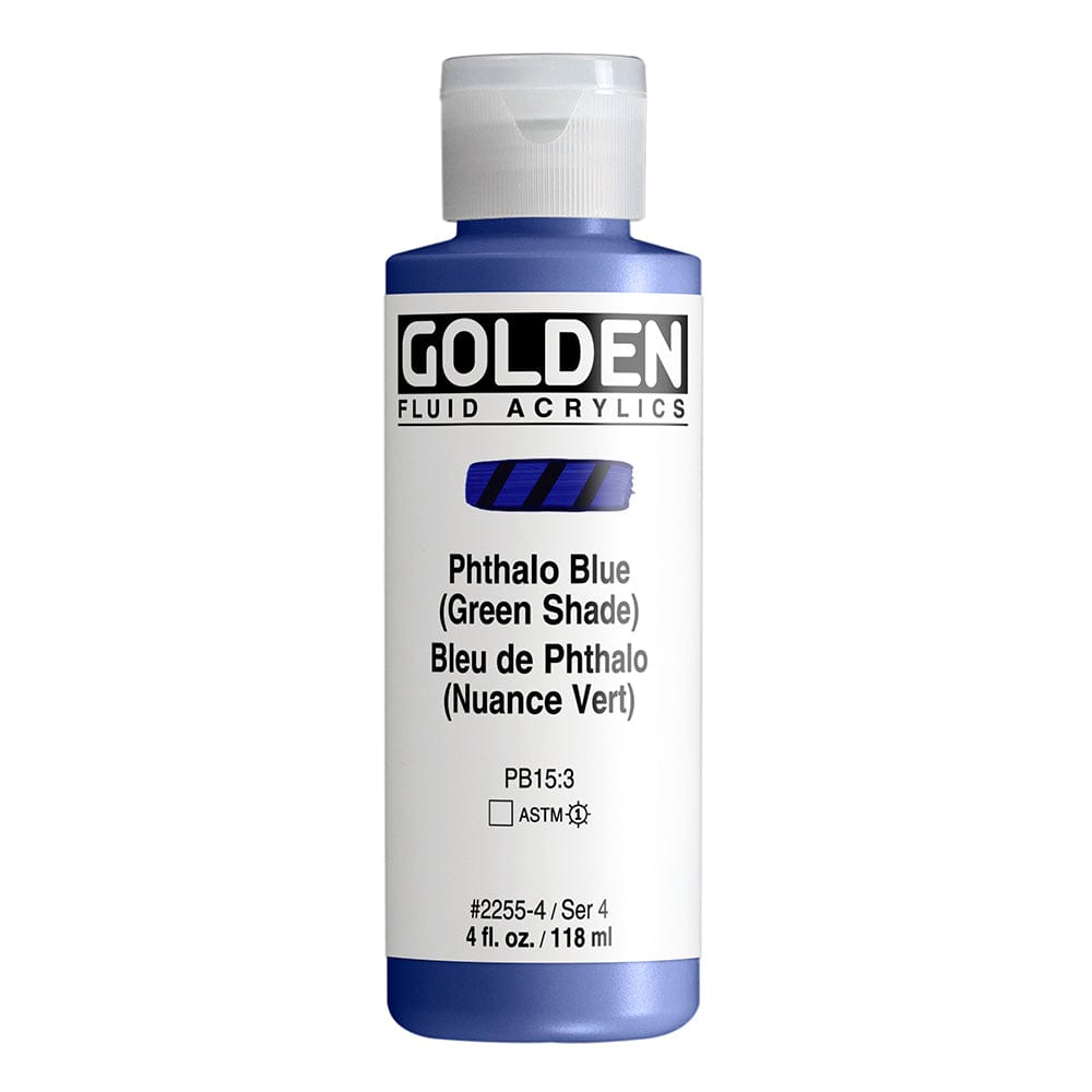 Golden Fluid 118ml Phthalo Blue (Green Shade)