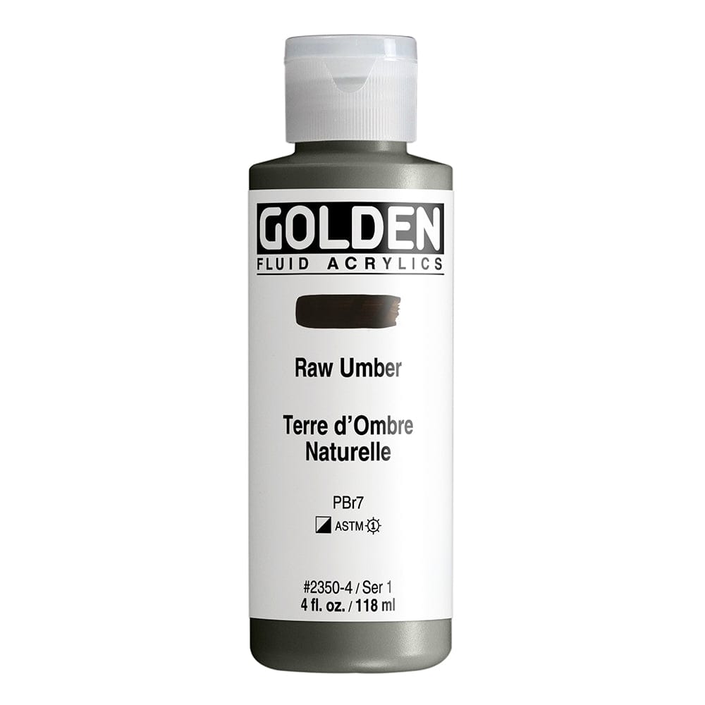 Golden Fluid 118ml Raw Umber