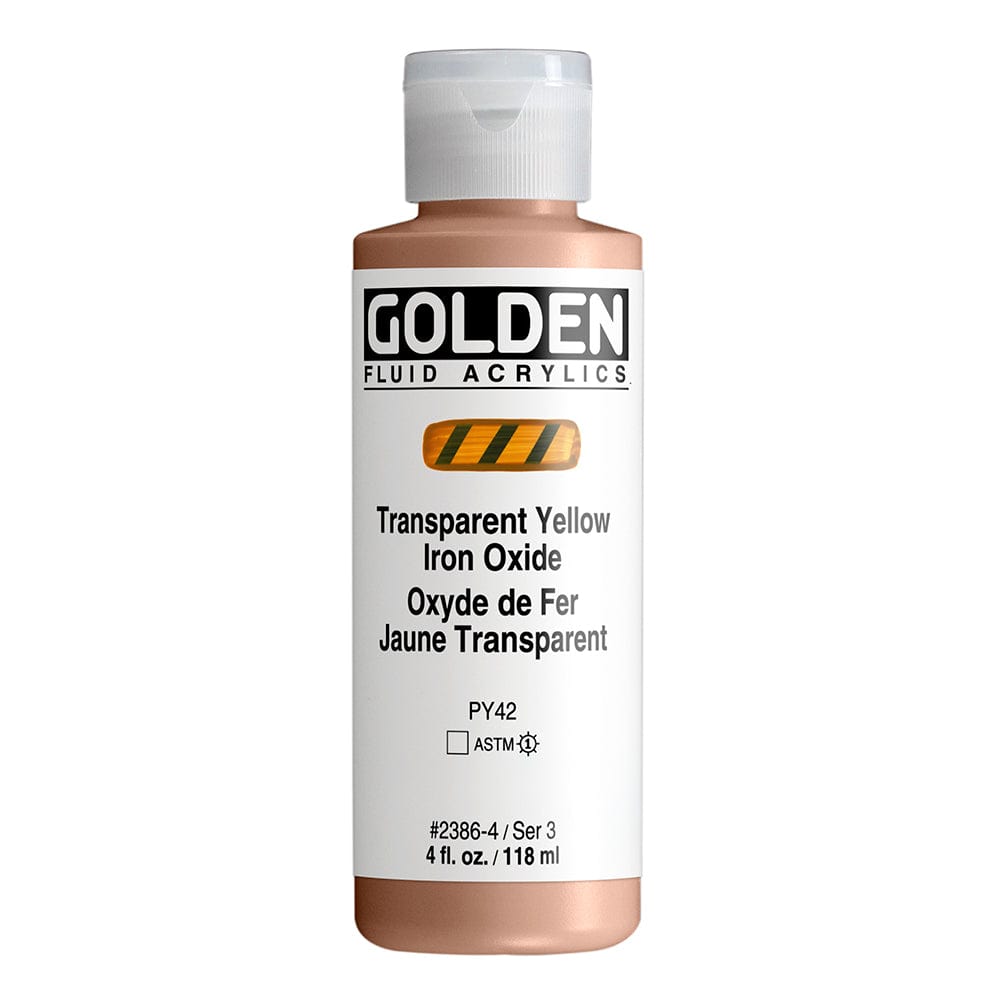 Golden Fluid 118ml Transparent Yellow Iron Oxide