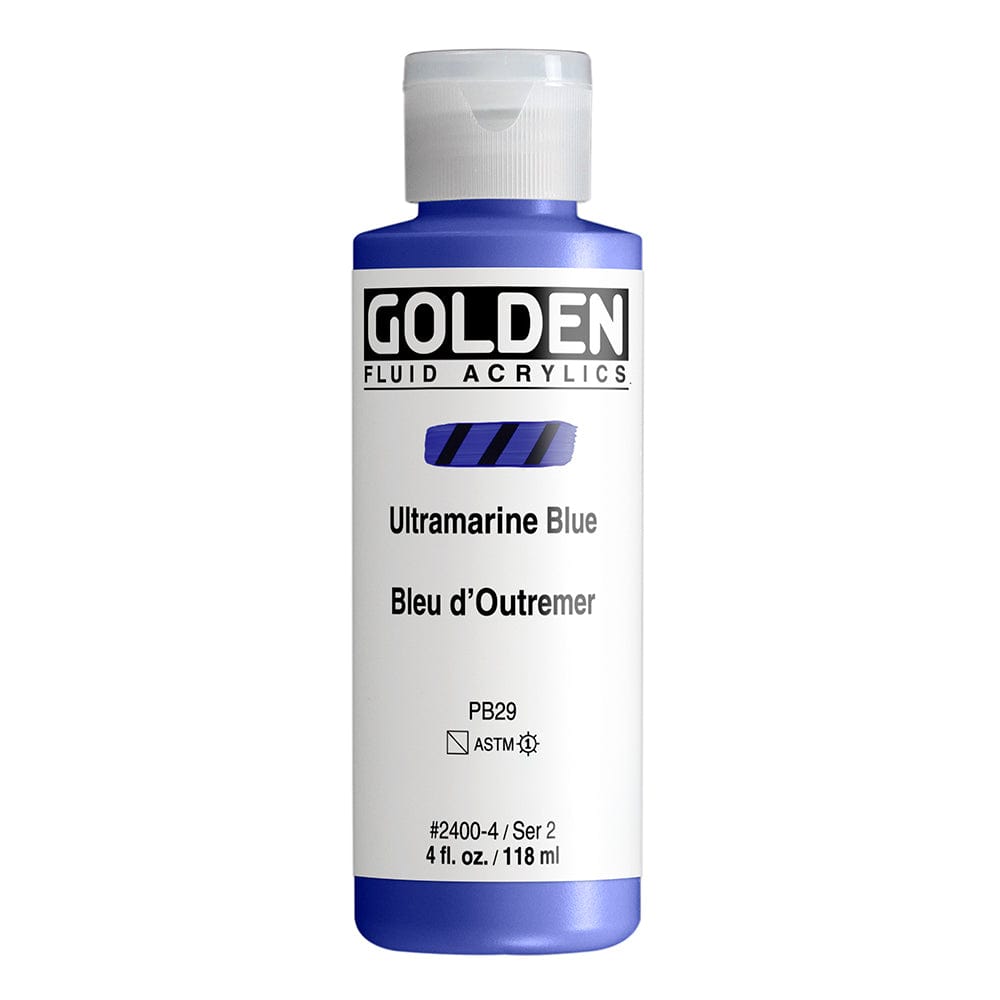 Golden Fluid 118ml Ultramarine Blue