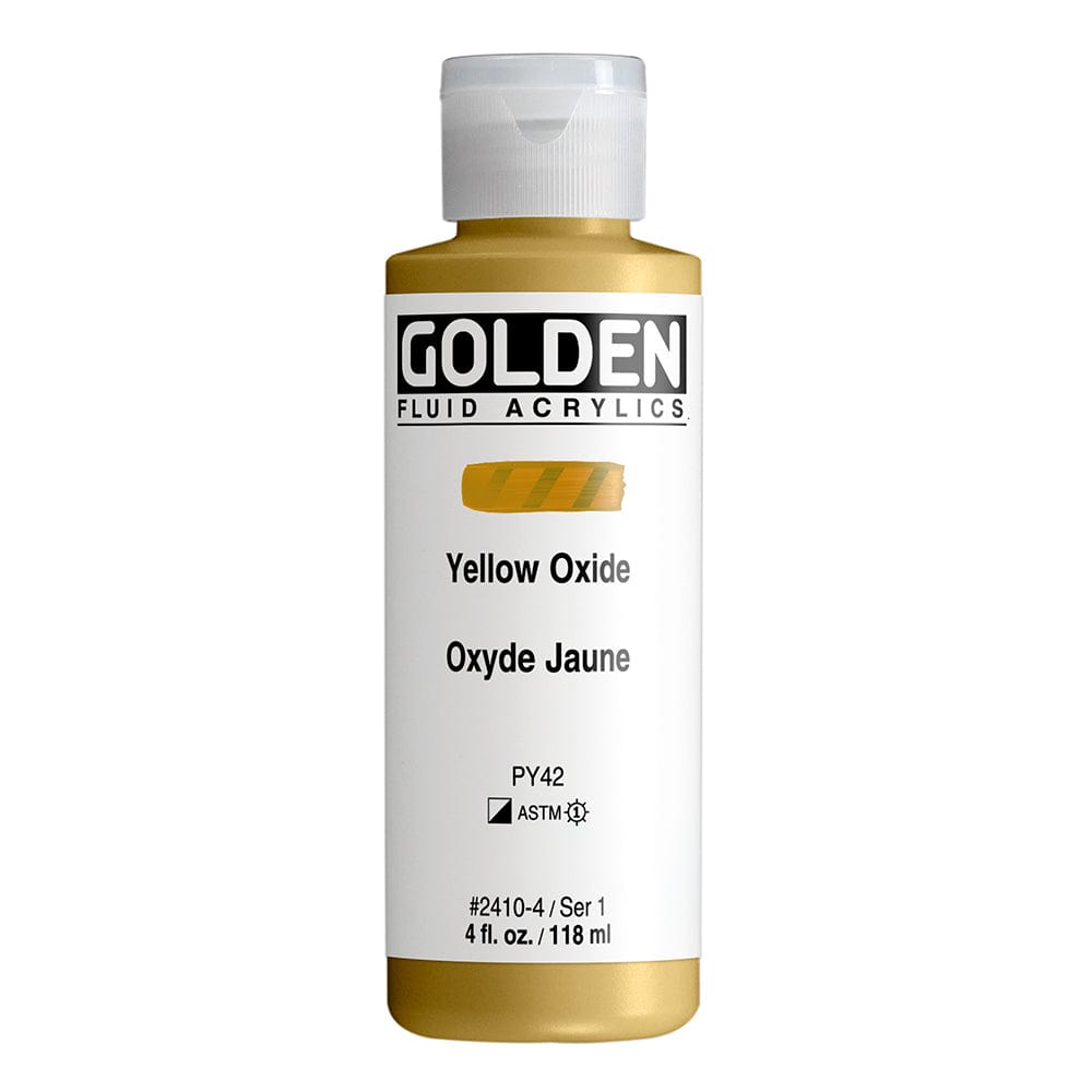 Golden Fluid 118ml Yellow Oxide