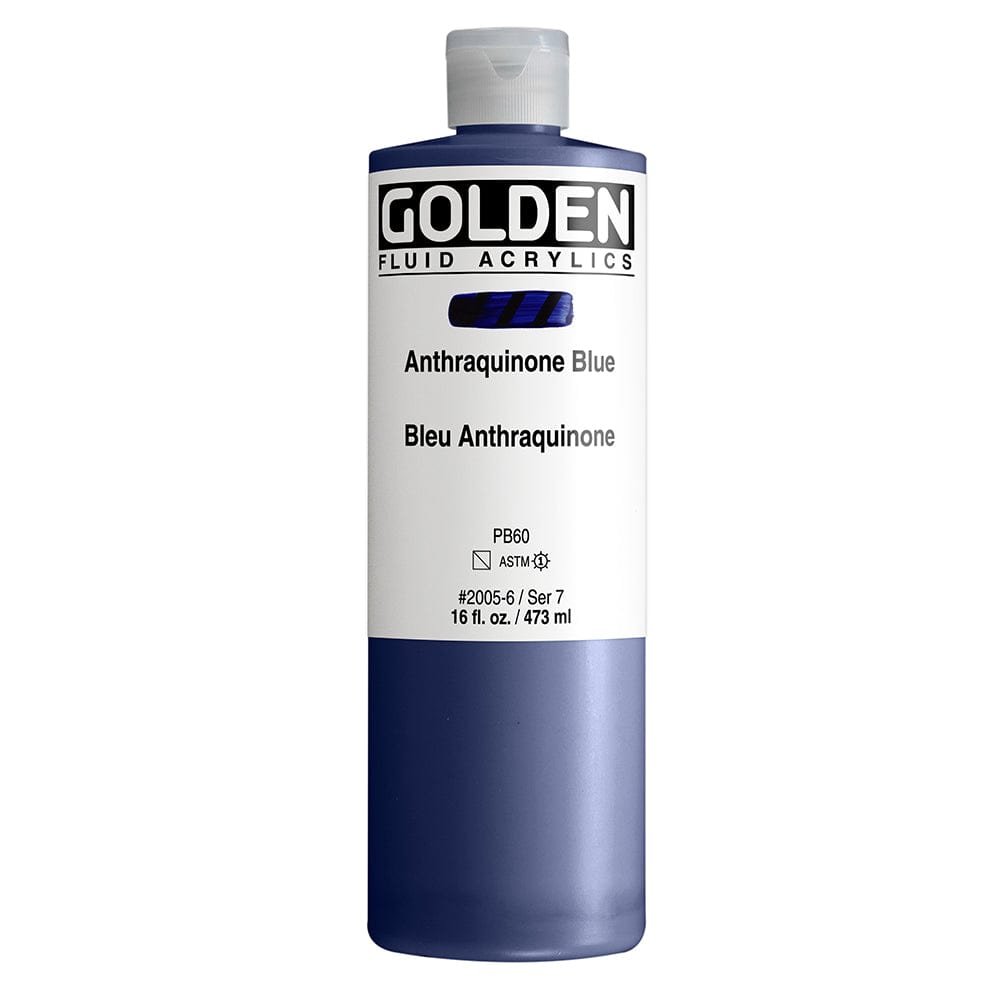 Golden Fluid 473ml Anthraquinone Blue