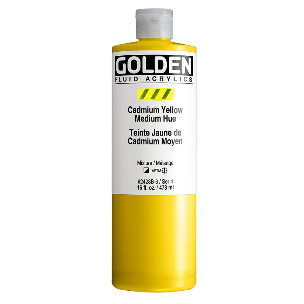 Golden Fluid 473ml Cadmium Yellow Medium Hue