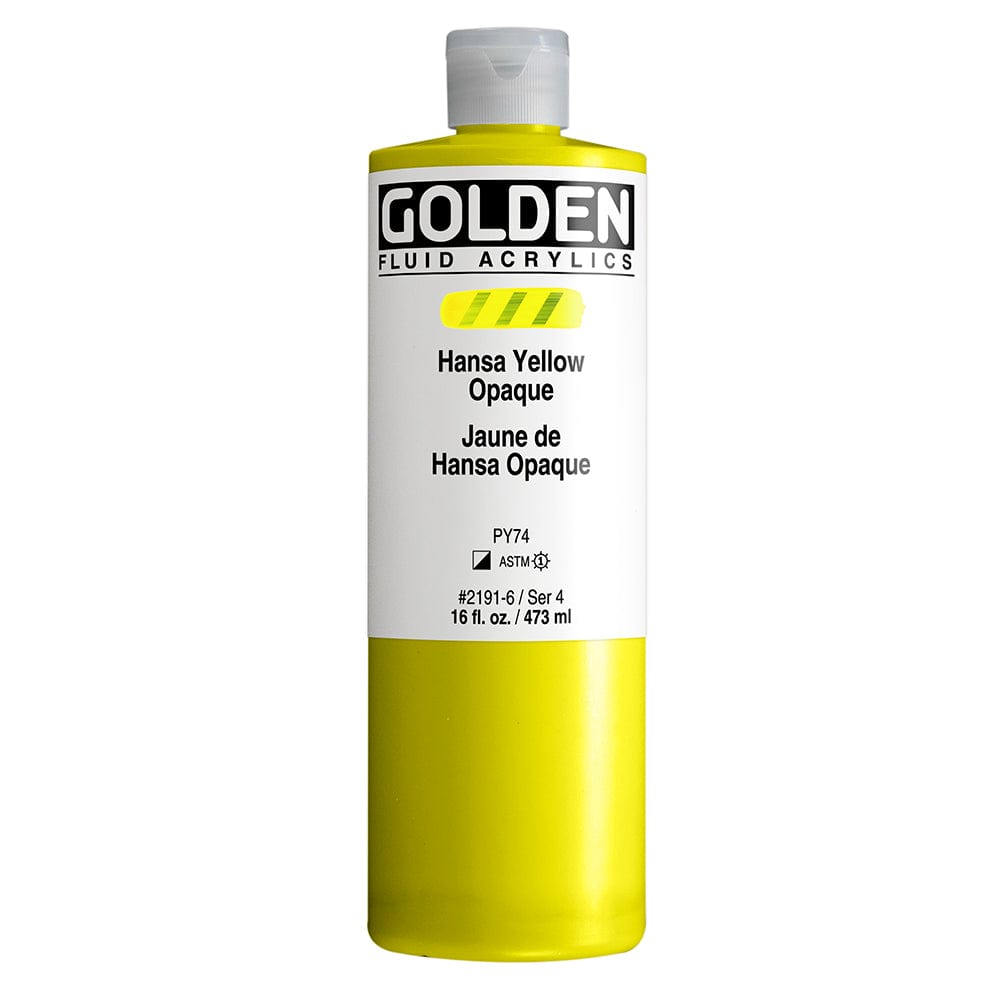 Golden Fluid 473ml Hansa Yellow Opaque