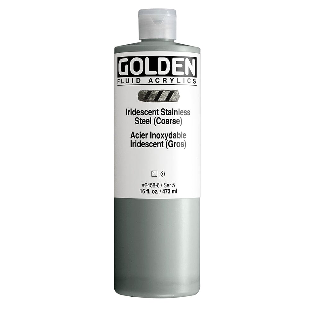Golden Fluid 473ml Iridescent Stainless Steel (Coarse)