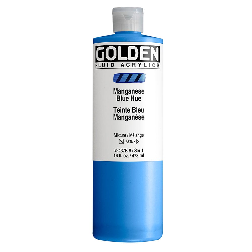 Golden Fluid 473ml Manganese Blue Hue