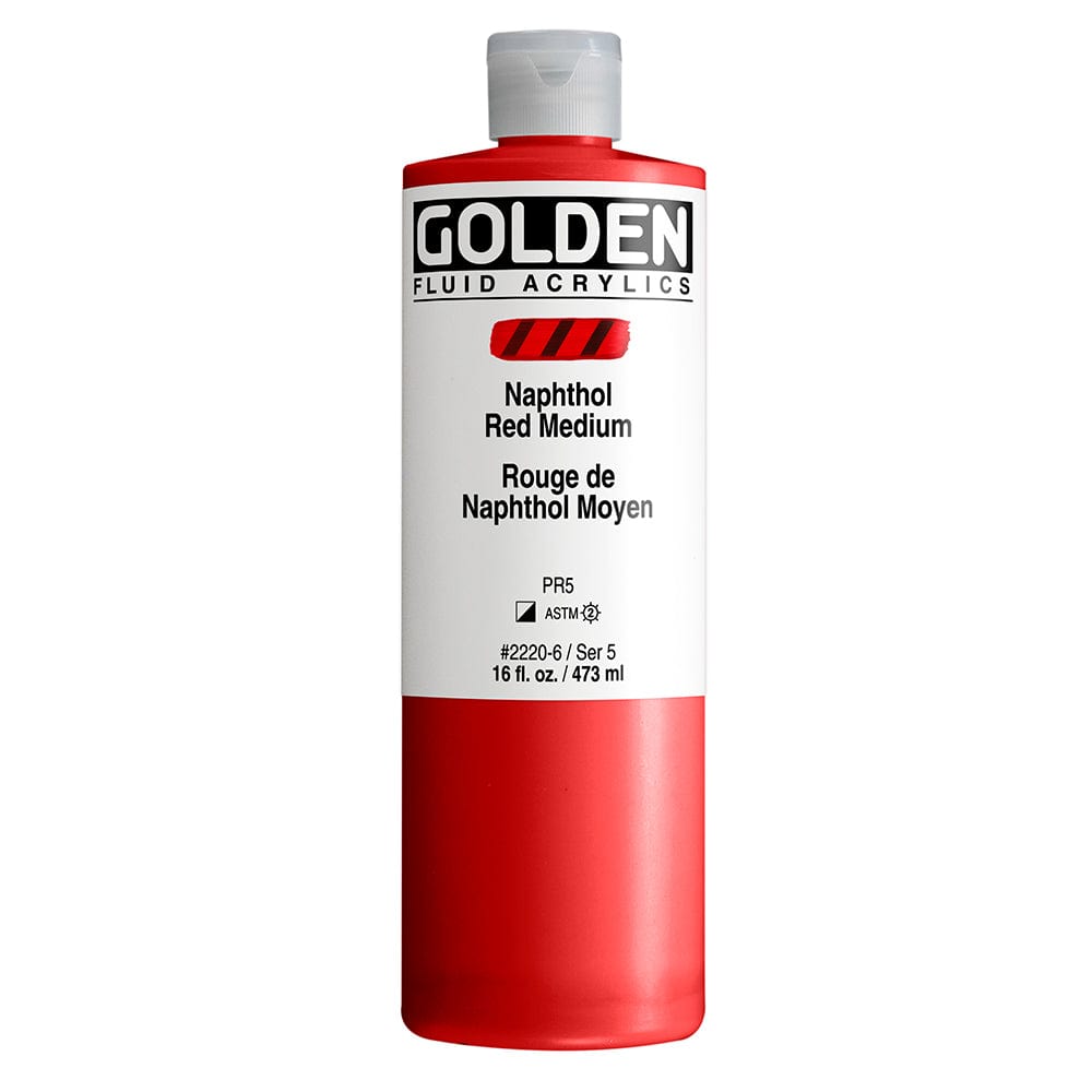 Golden Fluid 473ml Naphthol Red Medium