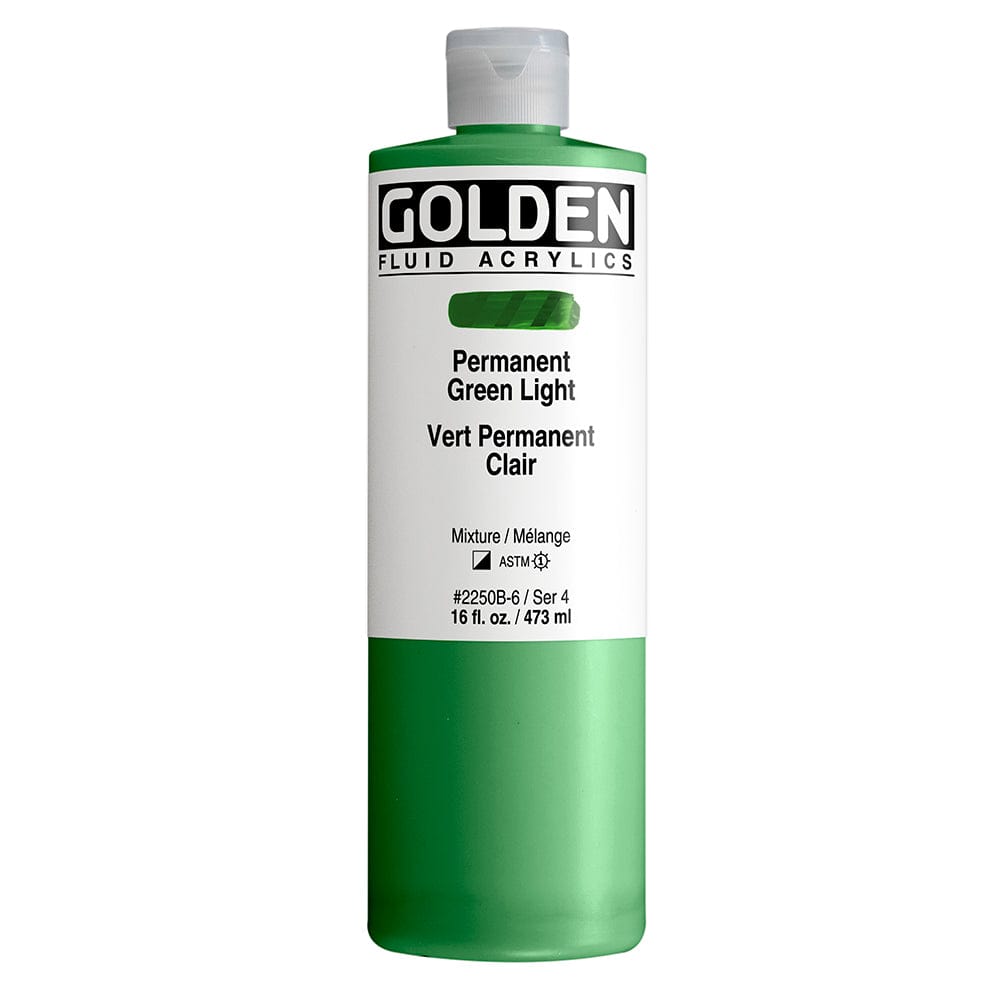 Golden Fluid 473ml Permanent Green Light
