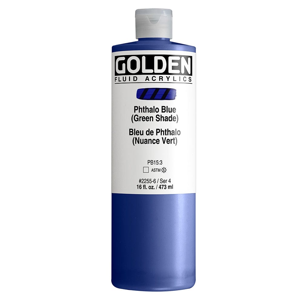 Golden Fluid 473ml Phthalo Blue (Green Shade)