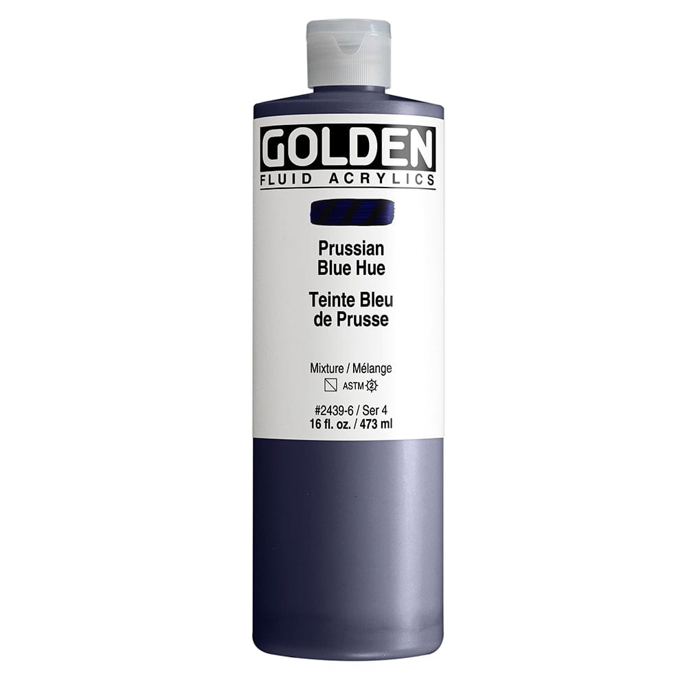 Golden Fluid 473ml Prussian Blue Hue