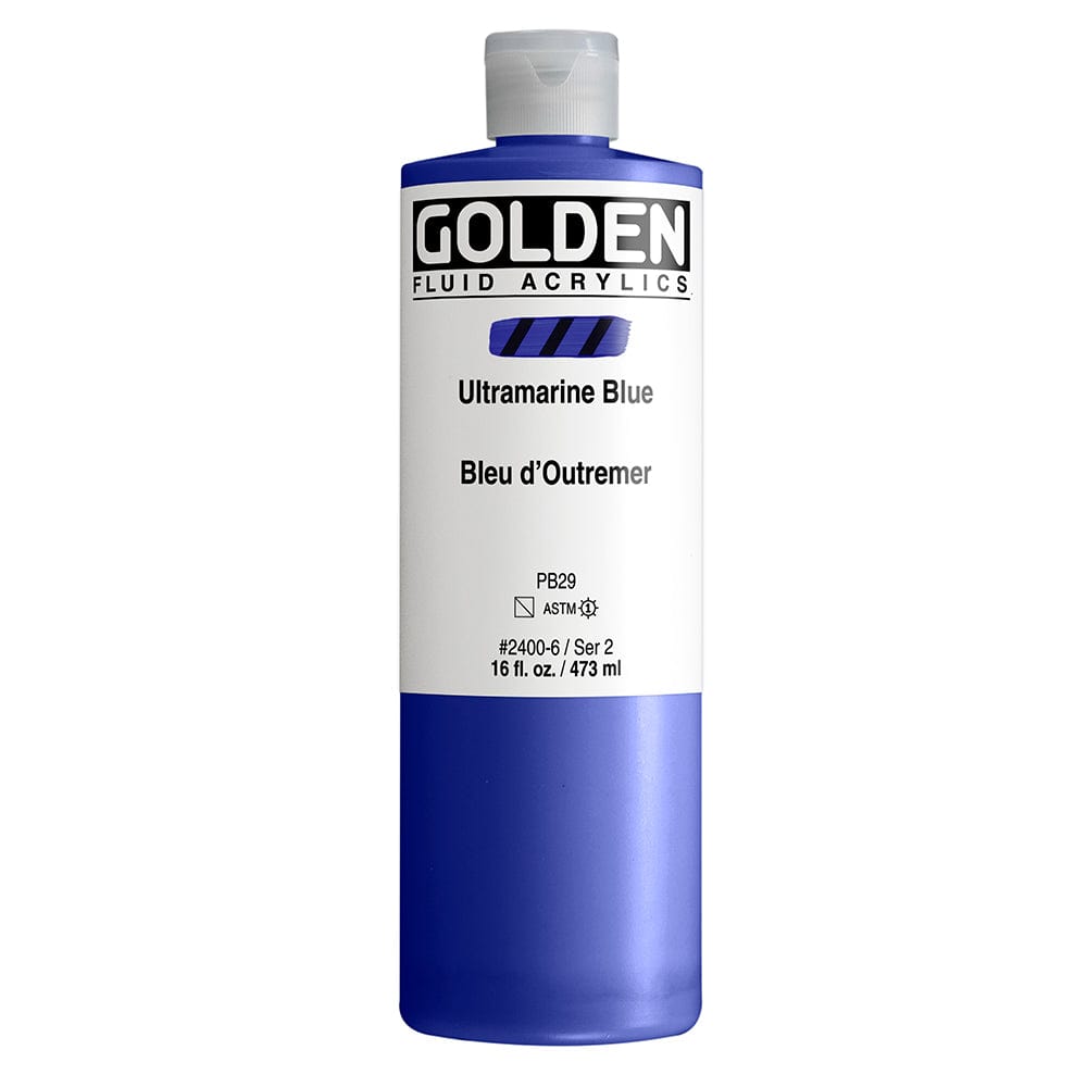 Golden Fluid 473ml Ultramarine Blue