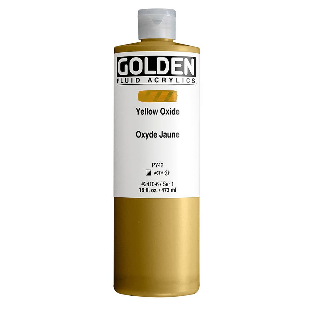 Golden Fluid 473ml Yellow Oxide