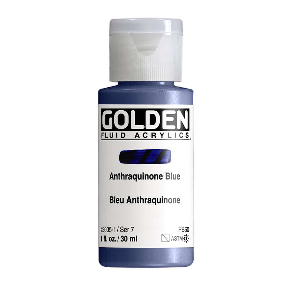 Golden Fluid Anthraquinone Blue