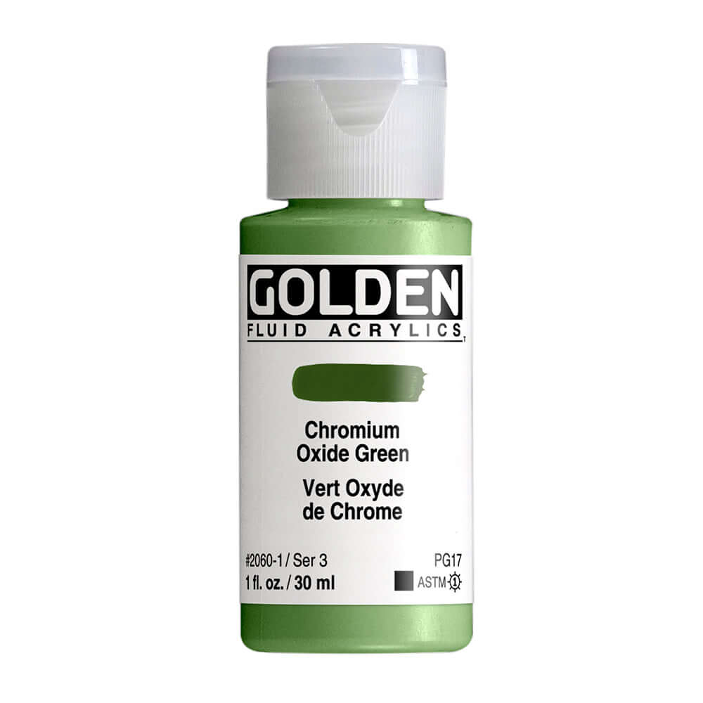 Golden Fluid Chromium Oxide Green
