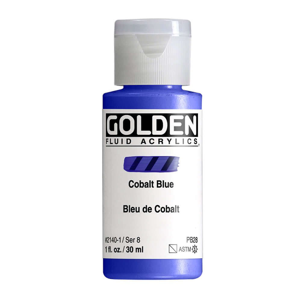 Golden Fluid Cobalt Blue