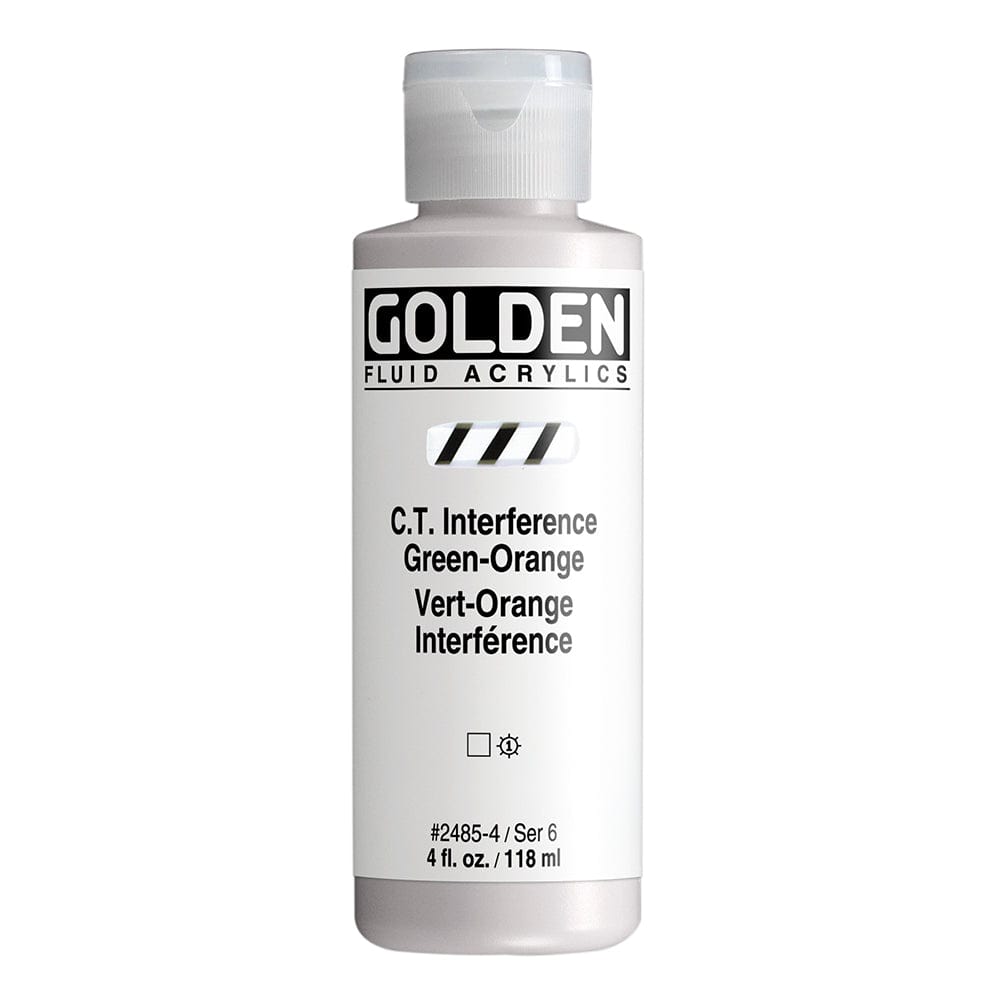 Golden Fluid Golden Fluid 118 ml. Interference Green-Orange